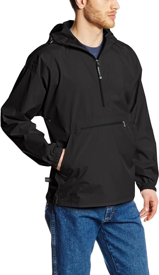 Charles River Apparel Pack-N-Go Wind and Water-Resistant Pullover (Men/Women)
