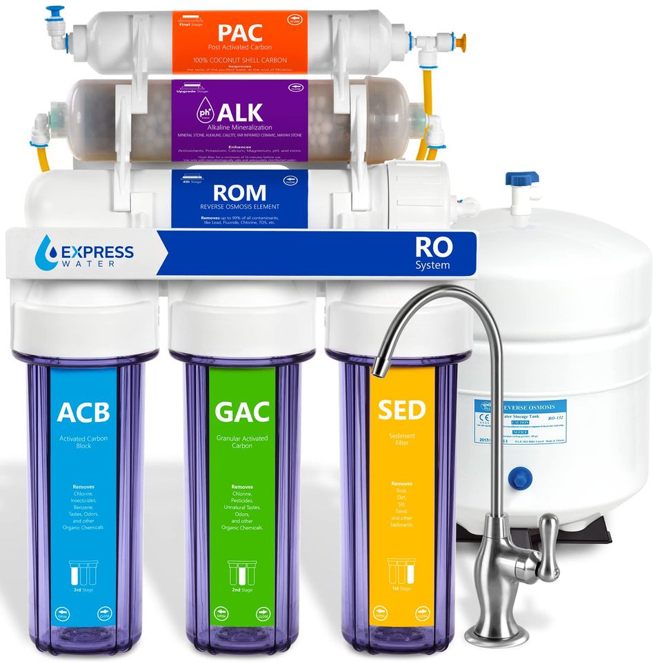 Express Water Reverse Osmosis Alkaline Water Filtration System Review