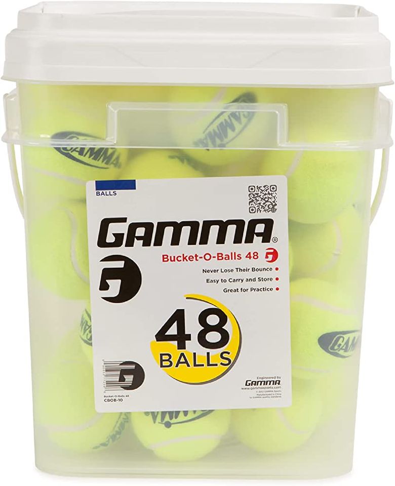 Gamma Sports Bucket of Pressureless Tennis Balls