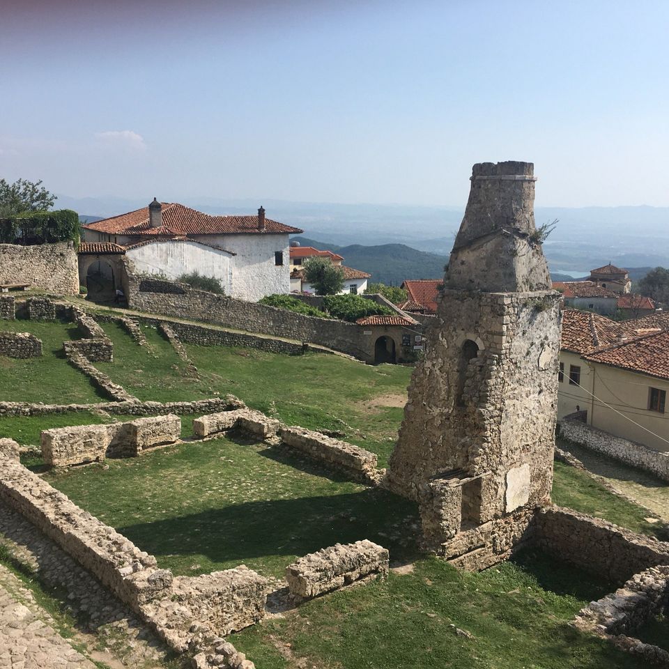 Hike up Mount Krujë for panoramic views