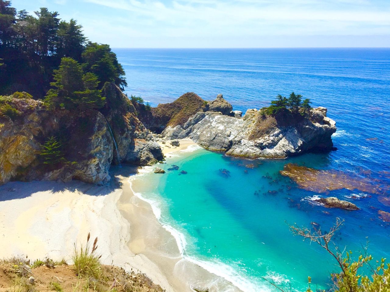 Discover the Enchanting Beauty of McWay Falls in Big Sur