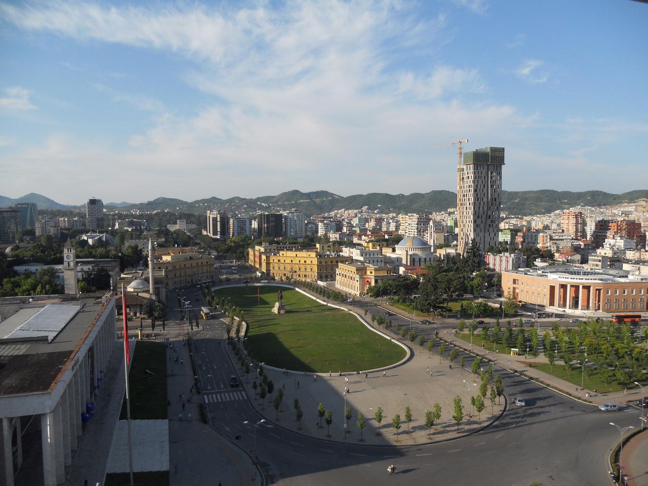 Skanderbeg Square by morning
