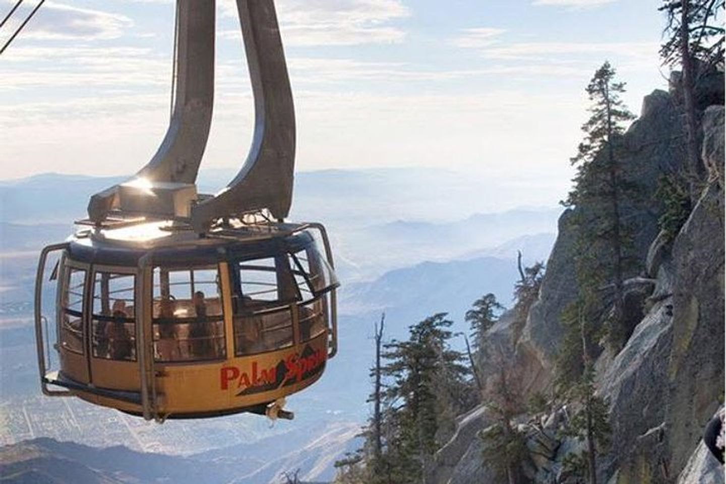 Taking the Palm Springs Aerial Tramway
