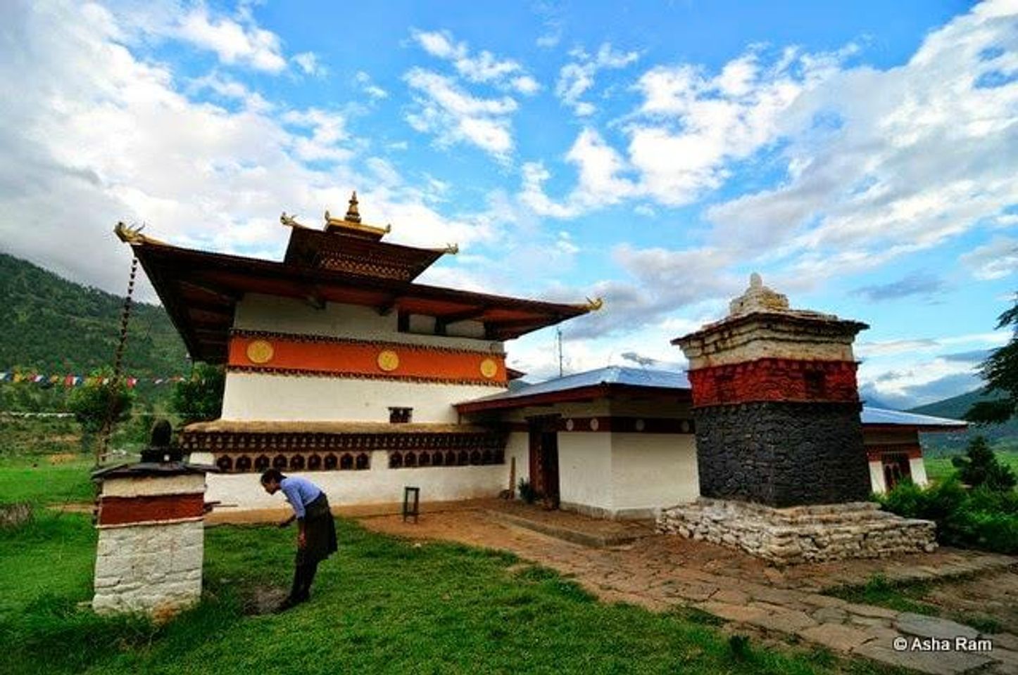The Chime Lhakhang temple complex